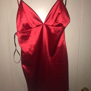 Red Fashion Nova Mini Dress